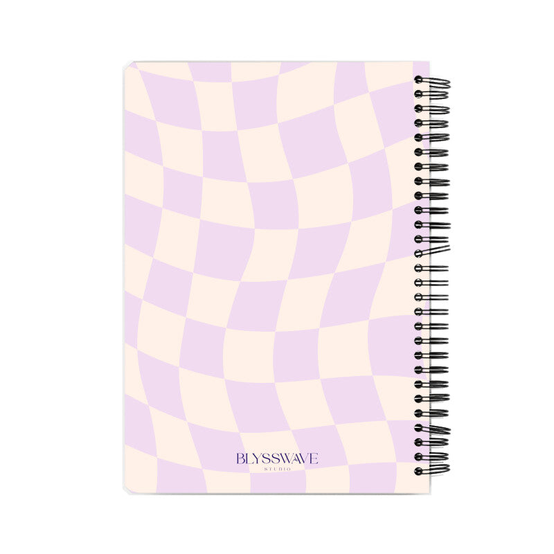 Groovy Law Of Attraction Quote Notebook