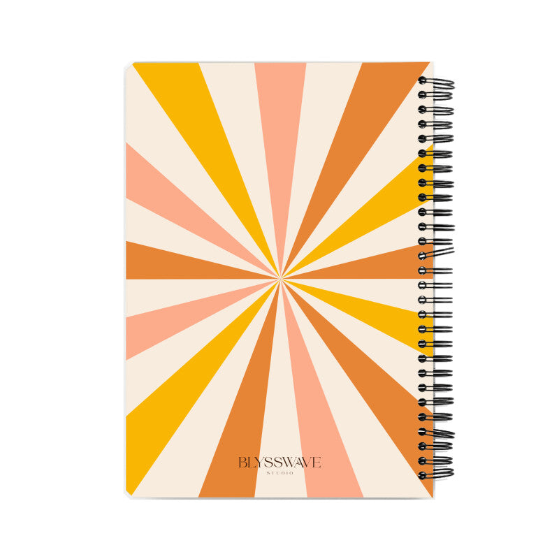 Show Must Go On Retro Notebook